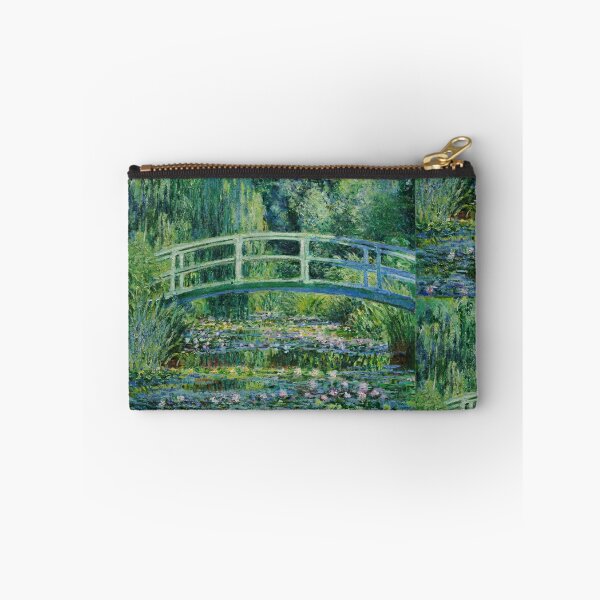 Item preview, Japanese Bridge Over Water Lily Pond designed and sold by artofuniverse.