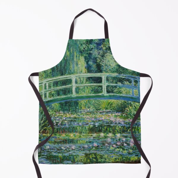 Item preview, Japanese Bridge Over Water Lily Pond designed and sold by artofuniverse.