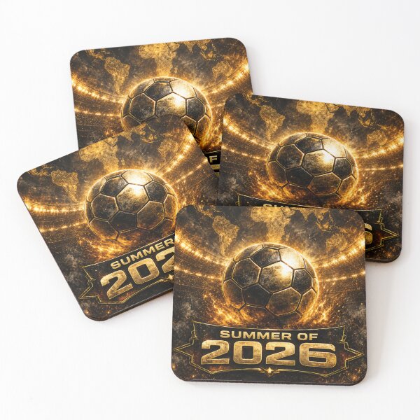 Item preview, Golden Soccer Summer of 2026 designed and sold by KI-Kunstwerk.
