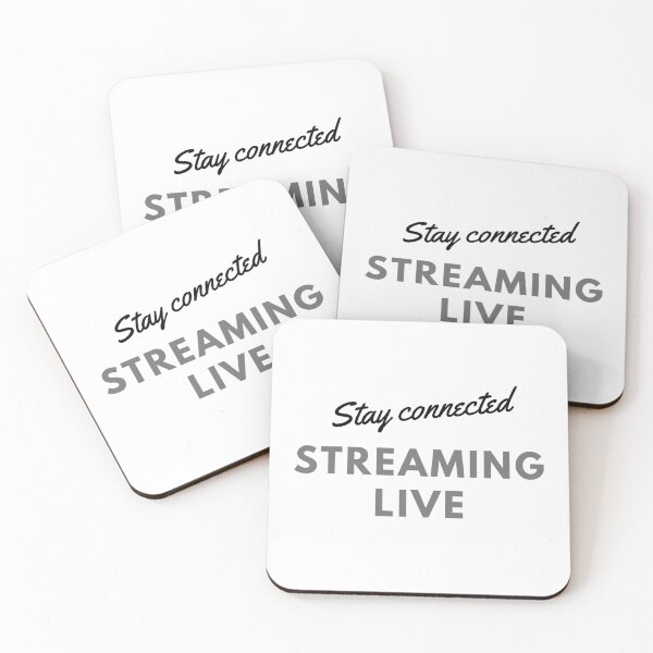 Item preview, Stay connected streaming live designed and sold by ArtistTejal.