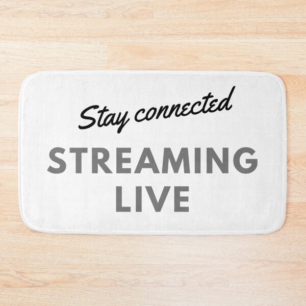 Item preview, Stay connected streaming live designed and sold by ArtistTejal.