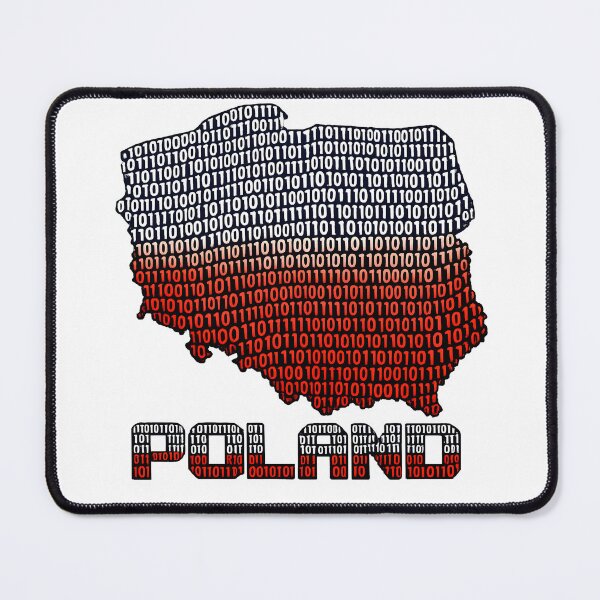 Item preview, Binary Poland Map designed and sold by Kicor.