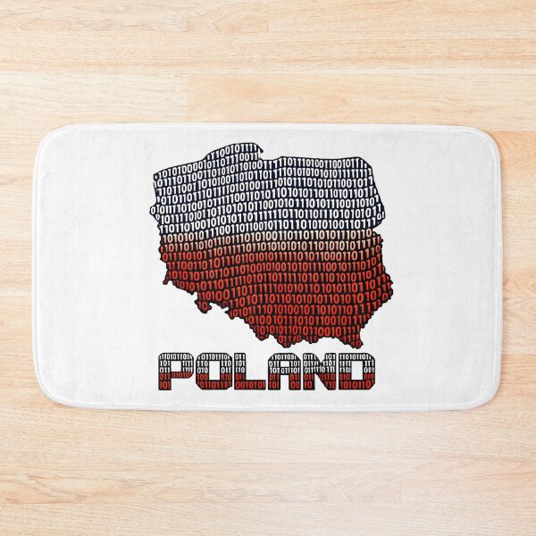 Item preview, Binary Poland Map designed and sold by Kicor.