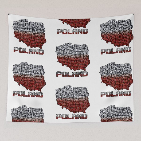 Item preview, Binary Poland Map designed and sold by Kicor.