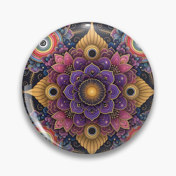 Item preview, Floral Mandala Bloom – Intricate Boho Flower Pattern Design designed and sold by Anime9122.