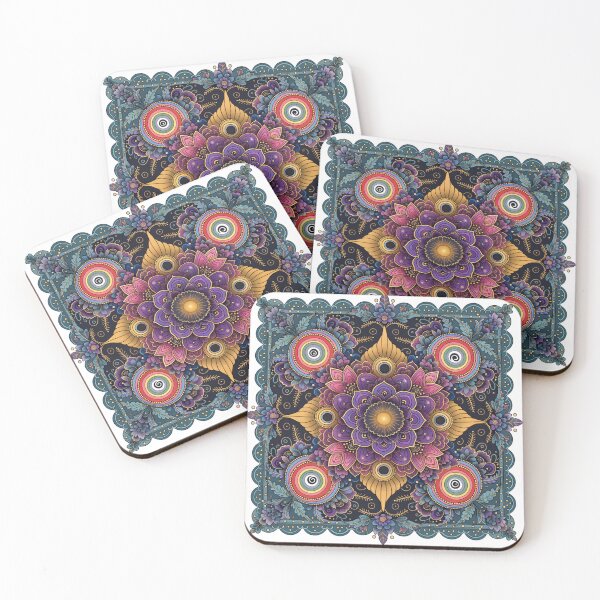 Item preview, Floral Mandala Bloom – Intricate Boho Flower Pattern Design designed and sold by Anime9122.