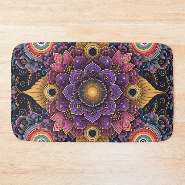 Item preview, Floral Mandala Bloom – Intricate Boho Flower Pattern Design designed and sold by Anime9122.