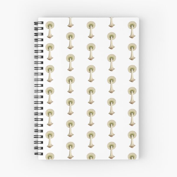 Item preview, Mushroom Underside Anatomy Print designed and sold by Bio Tech Art.