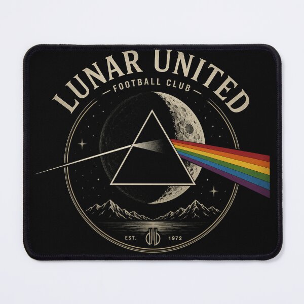 Item preview, Floyd Pink Football Club DSOTM Dark side Moon designed and sold by BlueLineLAX.