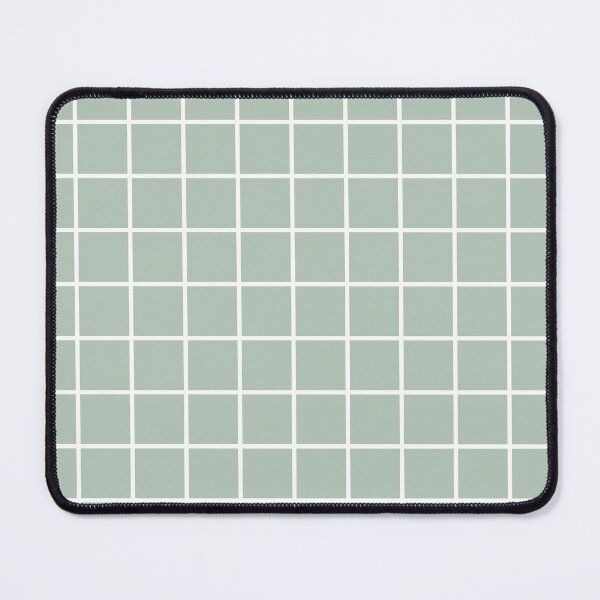 Item preview, Minimalist Sage Green Grid Phone Case for Girls | Soft Green Checkered Journal for Students | Simple Muted Sage Grid Pattern Blanket for Mom | Sage Square Grid Tote Bag for Teachers designed and sold by VivaFy.