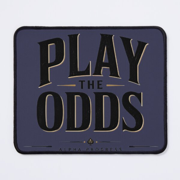 Item preview, PLAY THE ODDS designed and sold by Alpha Progress.