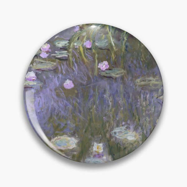 Item preview, Water Lilies Pond in Bloom designed and sold by artofuniverse.