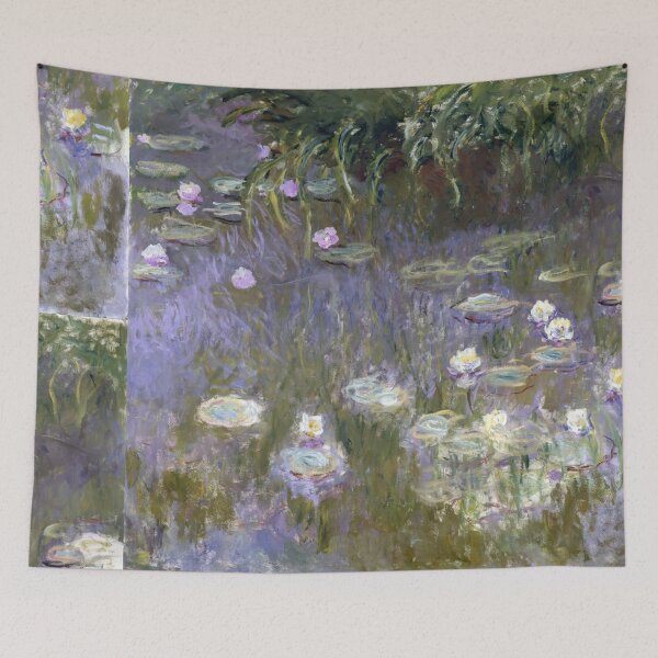 Item preview, Water Lilies Pond in Bloom designed and sold by artofuniverse.
