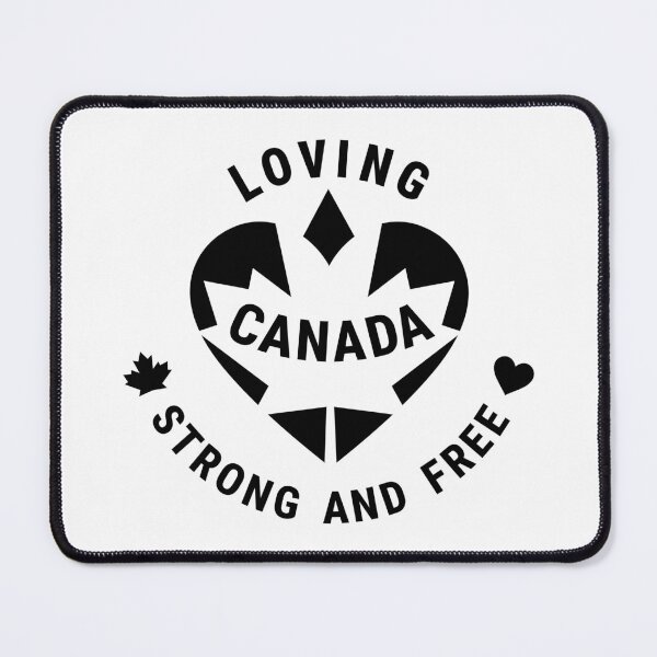 Item preview, Loving Canada, Strong and Free 2 (black) designed and sold by JMParadis.