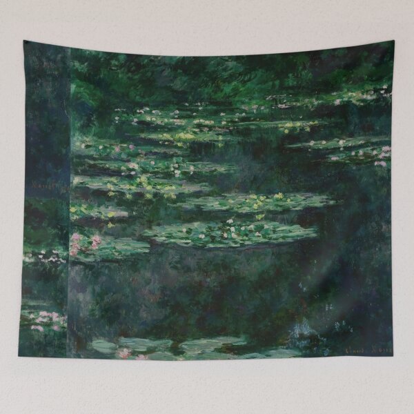 Item preview, Water Lilies on a Green Pond designed and sold by artofuniverse.