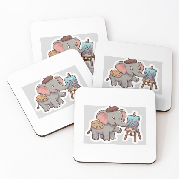 Item preview, elephant paintink designed and sold by jupekspowershop.
