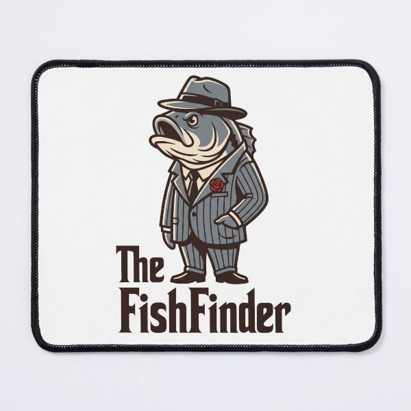 Item preview, The FishFinder Funny Bass Fishing Boss designed and sold by Seeding Serendipity.