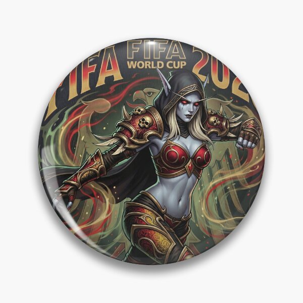 Item preview, Sylvanas Windrunner Germany Football Jersey - Banshee Queen Soccer Emblem V1 designed and sold by InspirAI.