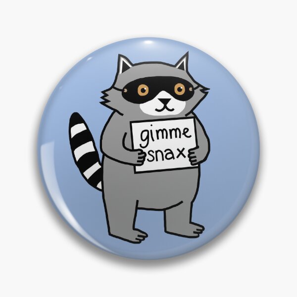 Item preview, Cute Raccoon I Require Snacks designed and sold by ellenhenry.