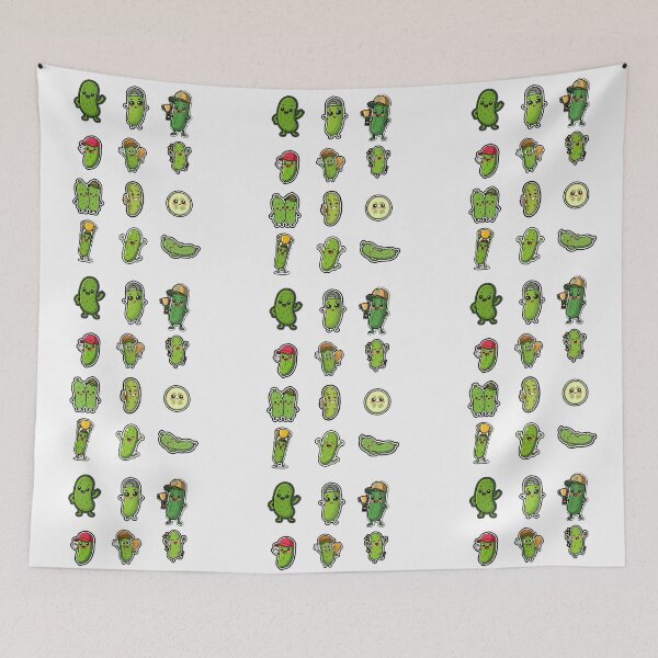 Item preview, Ultimate Cute Pickle Sticker Pack Funny Soccer Football Champion Lover Gift designed and sold by Basma Designs | Retro, Kawaii Shirts & Stickers.