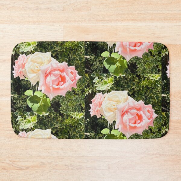 Item preview, Soft Pink and Cream Roses Garden Photography designed and sold by BalkanBloom.