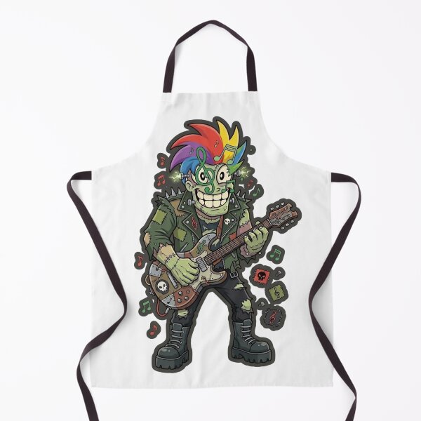 Item preview, Frankie D. Punk Monster- Electric Guitar Rock Star designed and sold by CrownINDesign.
