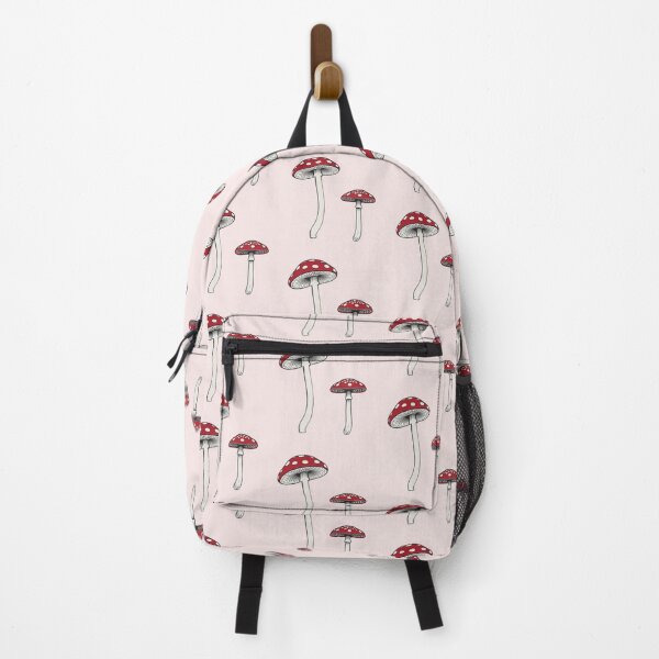 Item preview, Fly Agaric Mushroom Pair Art designed and sold by Bio Tech Art.