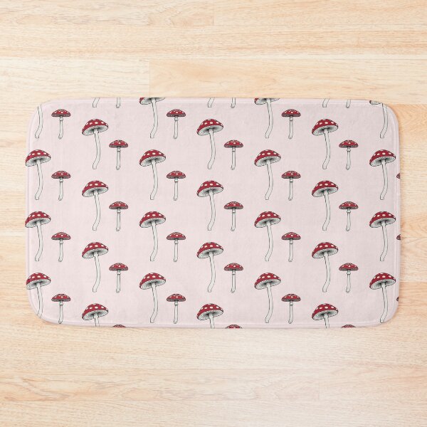 Item preview, Fly Agaric Mushroom Pair Art designed and sold by Bio Tech Art.