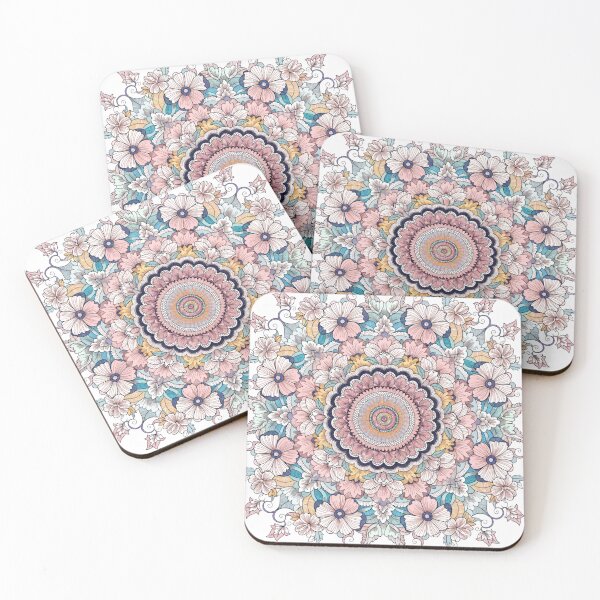 Item preview, Floral Mandala Bloom – Intricate Boho Flower Pattern Design designed and sold by Anime9122.