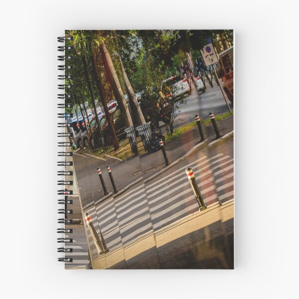 Item preview, Doubled — City Street in a Curved Mirror designed and sold by Rabee Khalil Photography.