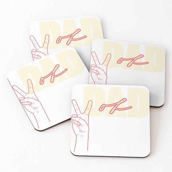 Item preview, Retro Dad of Two Neon Peace Sign Vintage Style designed and sold by thenostalgicsketchbook.