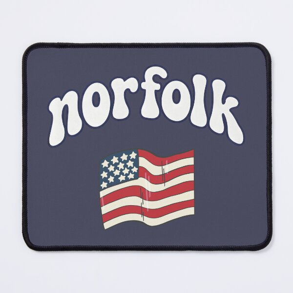 Item preview, Norfolk Virginia Cute Pastel Skyline designed and sold by HowToCanadian.