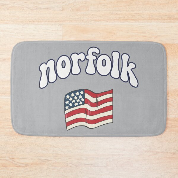 Item preview, Norfolk Virginia Cute Pastel Skyline designed and sold by HowToCanadian.
