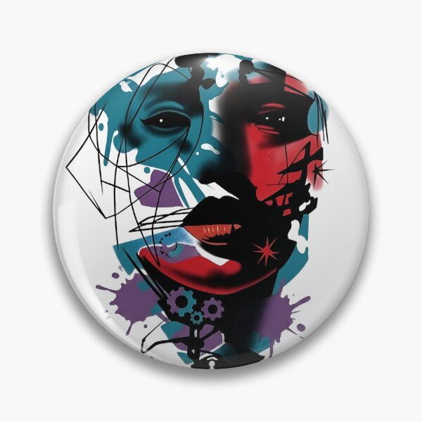 Item preview, Abstract Urban Royalty Graffiti Portrait designed and sold by Silent.Lines.