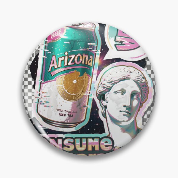 Item preview, Vaporwave Arizona Tea Consumer Paradise Sticker designed and sold by Noor’s Shop.