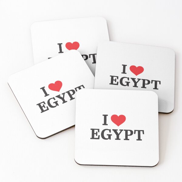 Item preview, I Love Egypt Patriotic Heart Design designed and sold by Girlsale.