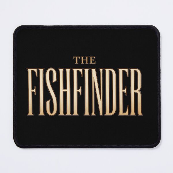 Item preview, The FishFinder Vintage Fishing Typography designed and sold by Seeding Serendipity.