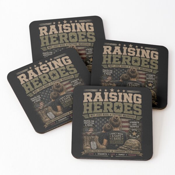 Item preview, Raising Heroes designed and sold by Military Insignia Products.