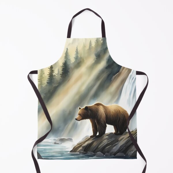 Item preview, Bear by Waterfall designed and sold by CalmnessbyChoice.