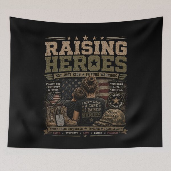 Item preview, Raising Heroes designed and sold by Military Insignia Products.