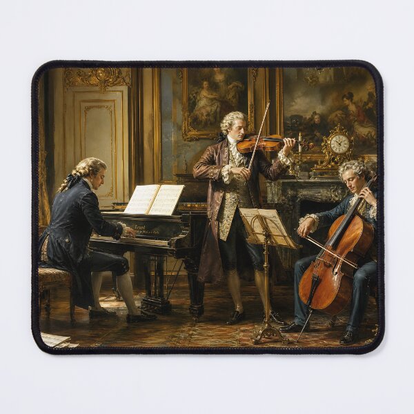 Item preview, The Chamber Trio - 18th Century Classical Piano, Violin, and Cello Harmony designed and sold by DoReMiStudio.