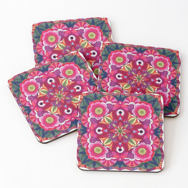 Item preview, Floral Mandala Bloom – Intricate Boho Flower Pattern Design designed and sold by Anime9122.