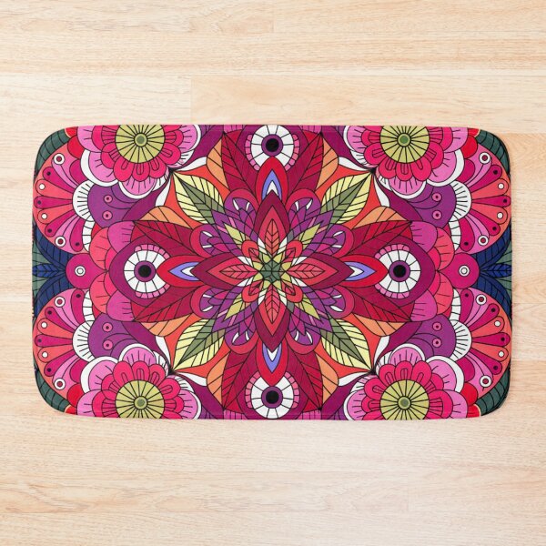 Item preview, Floral Mandala Bloom – Intricate Boho Flower Pattern Design designed and sold by Anime9122.