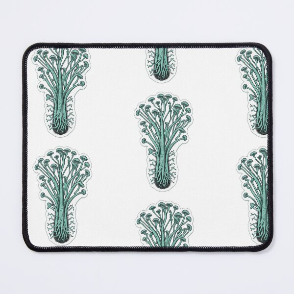 Item preview, Enoki Mushroom Cluster Sticker designed and sold by Bio Tech Art.
