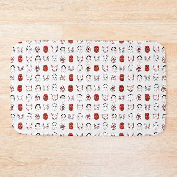 Item preview, Kabuki masks designed and sold by Isobel Litten.