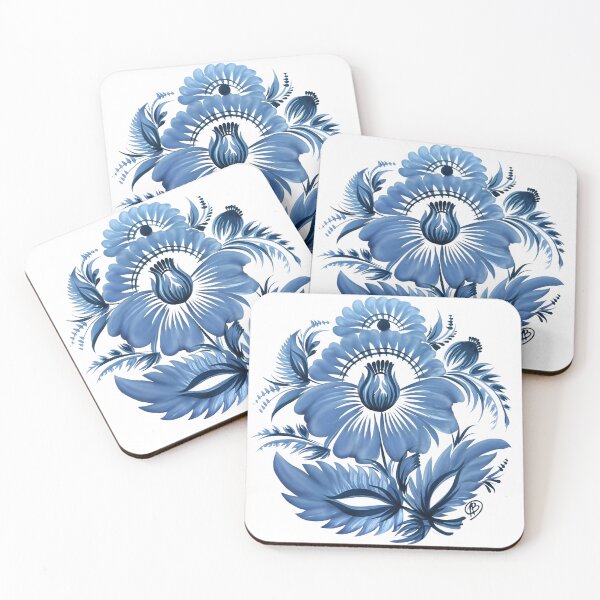 Item preview, Aqualine flower  designed and sold by LISOVAMAVKA.