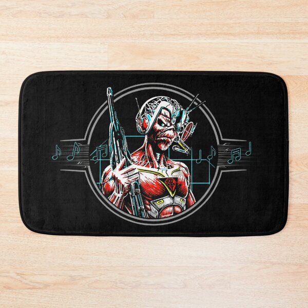 Item preview, Cyberpunk Metal Warrior Retro Futuristic Music Artwork designed and sold by DeimosArtIntl.