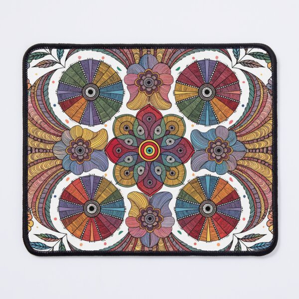 Item preview, Floral Mandala Bloom – Intricate Boho Flower Pattern Design designed and sold by Anime9122.