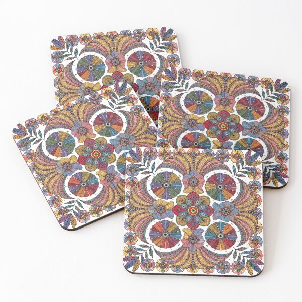 Item preview, Floral Mandala Bloom – Intricate Boho Flower Pattern Design designed and sold by Anime9122.