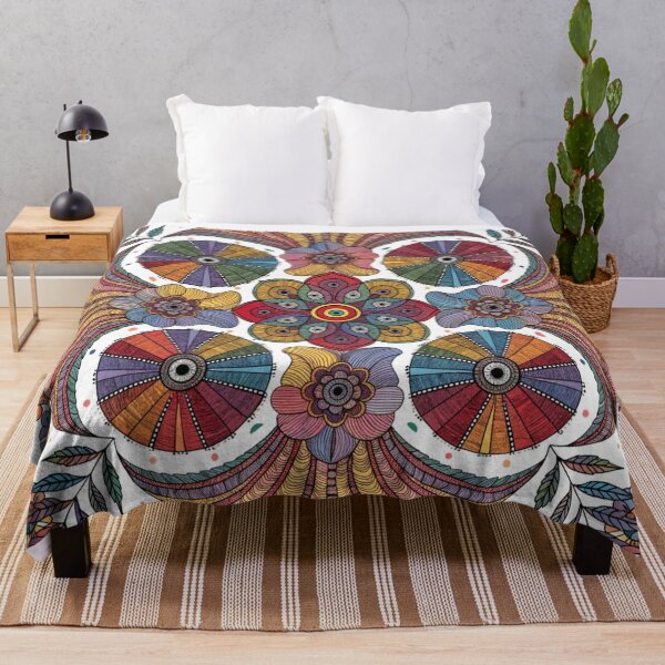 Item preview, Floral Mandala Bloom – Intricate Boho Flower Pattern Design designed and sold by Anime9122.